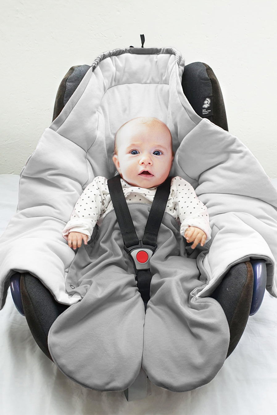 Couverture de bébé Couverture de bébé à capuche Couverture de poussette  Siège de